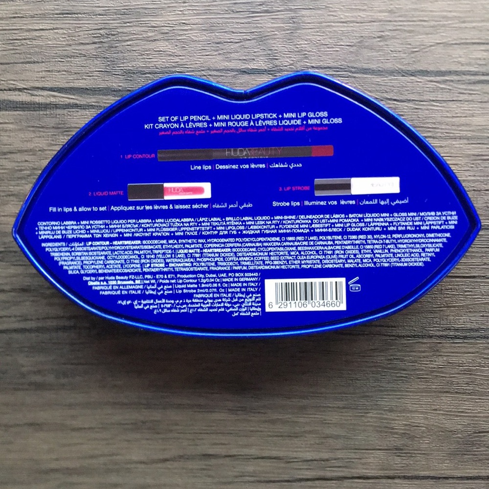 🇬🇧HP🇬🇧 NWT LIMITED EDITION BRIT LIP TIN SET!!! - Picture 4 of 6